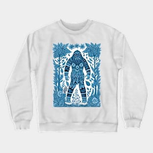 Big Foot Illustration Crewneck Sweatshirt